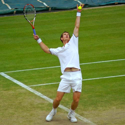 Andy Murray – first match under the roof