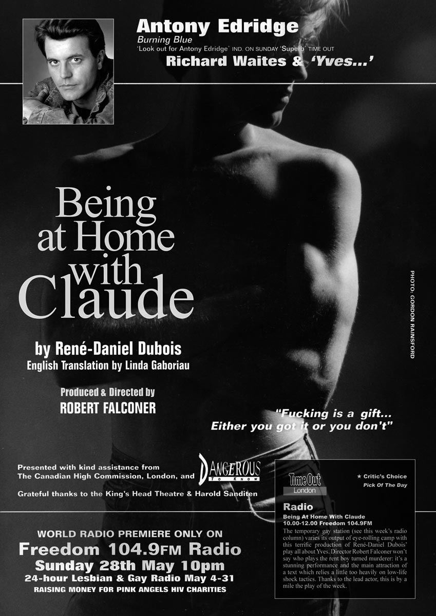 Being At Home With Claude radio premiere